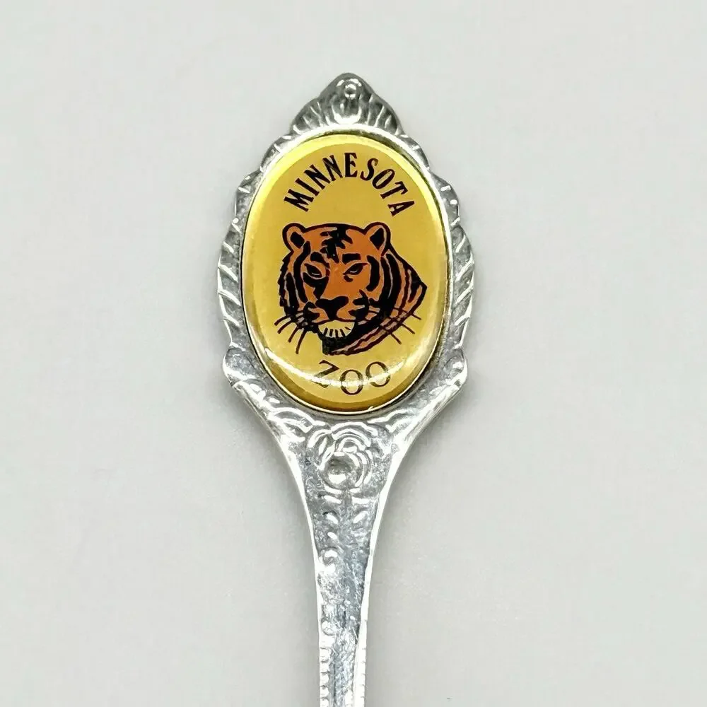 Minnesota Zoo Stainless Steel Silver Japan Vintage Souvenir Spoon 5